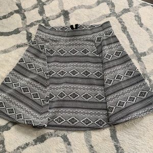 H&M Printed Skirt